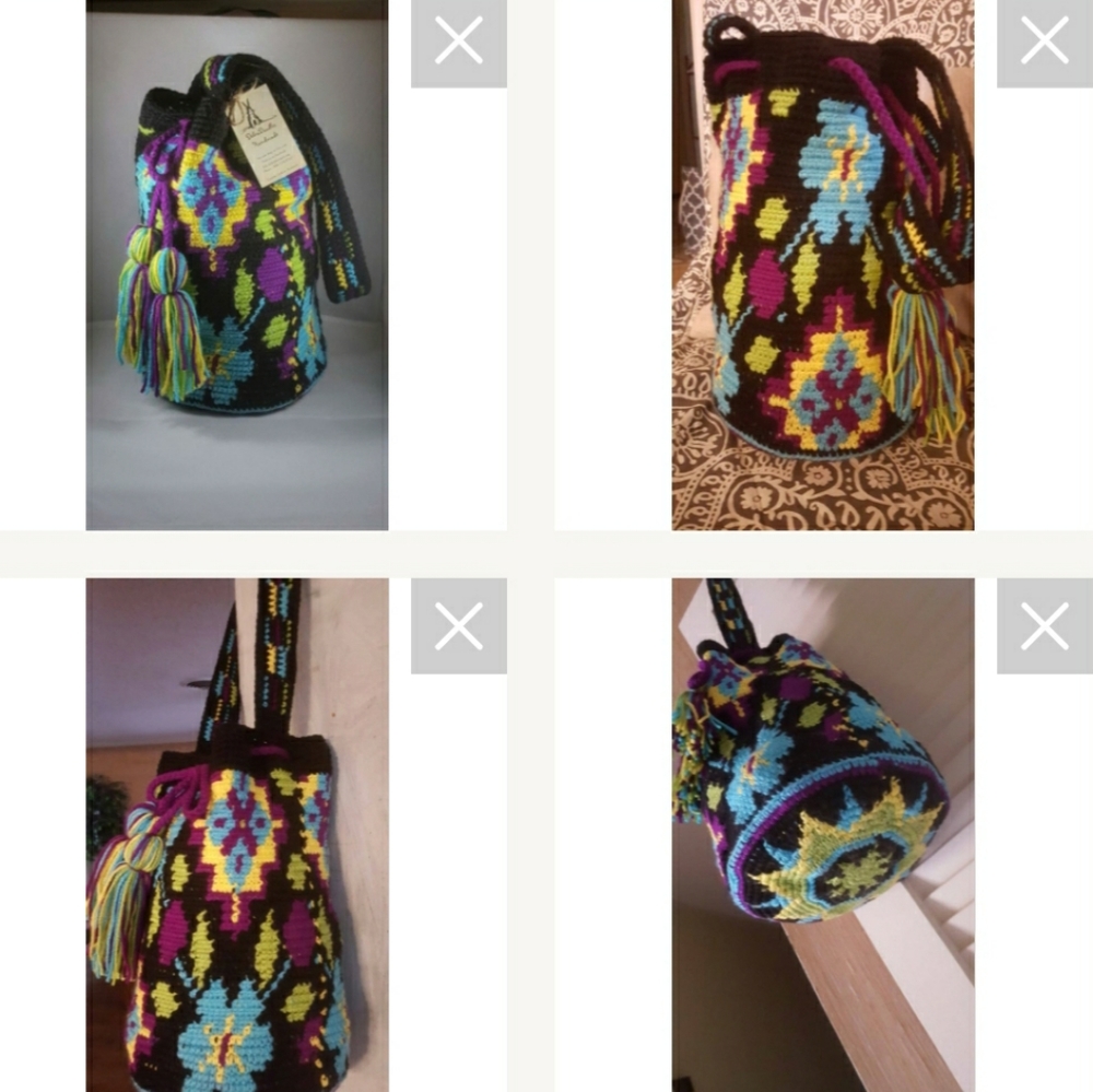 Mochilla style Bag crochet